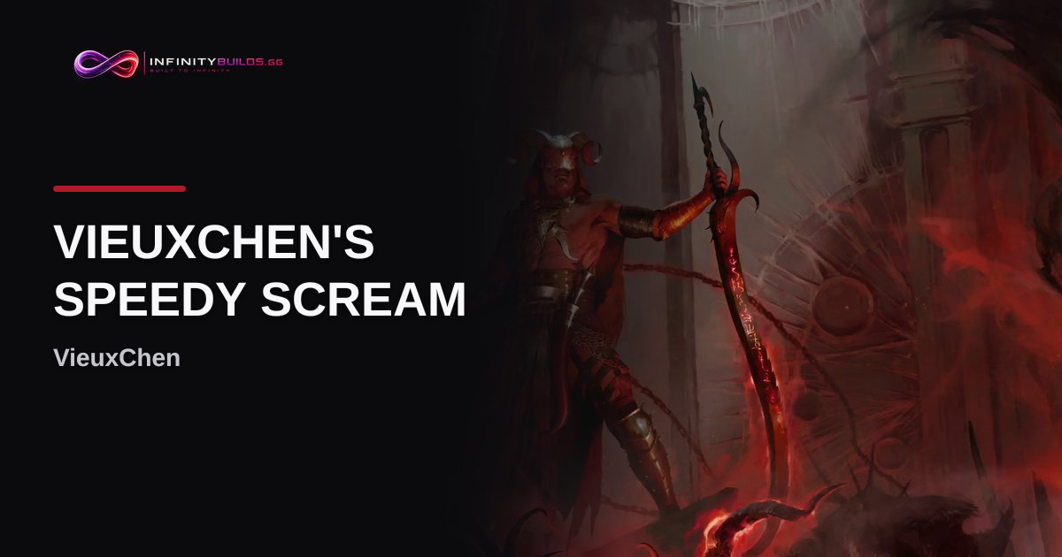 VieuxChen's Speedy Scream: D4 Warlock Build, Season 15 | InfinityBuilds