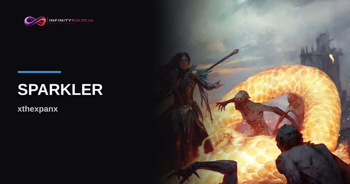 SPARKLER : build Sorcière D4, saison 15 | InfinityBuilds